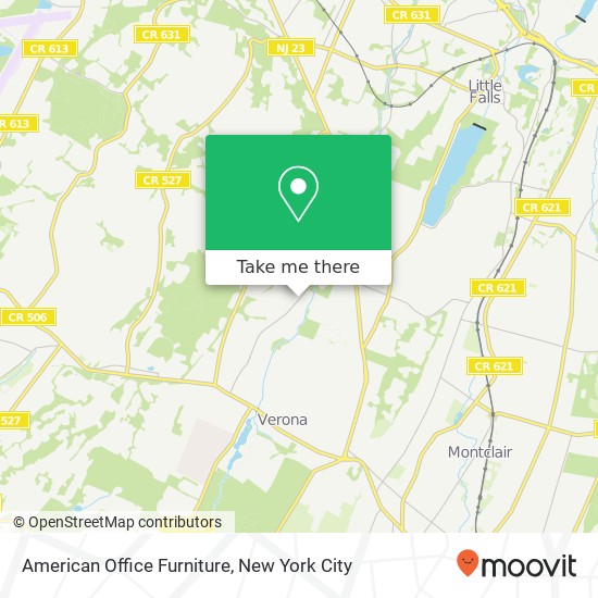 Mapa de American Office Furniture