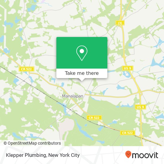 Mapa de Klepper Plumbing