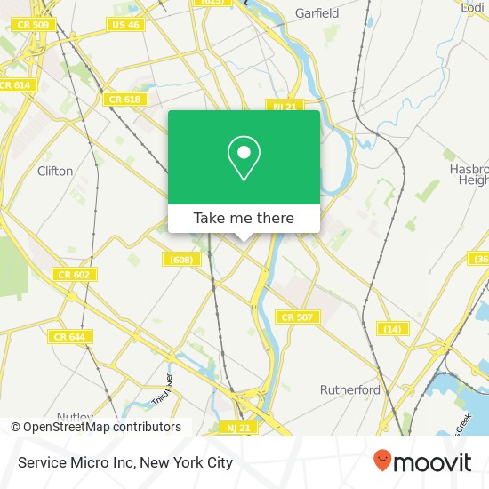 Service Micro Inc map