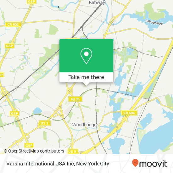 Varsha International USA Inc map