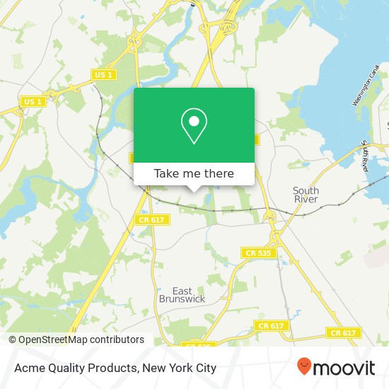 Mapa de Acme Quality Products