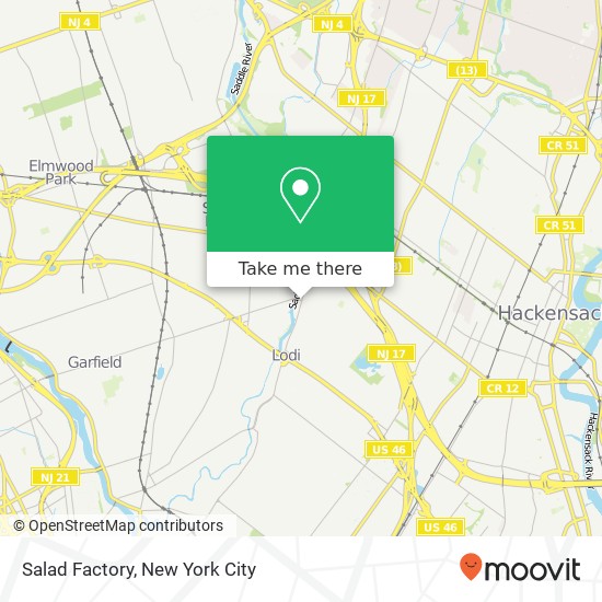 Salad Factory map