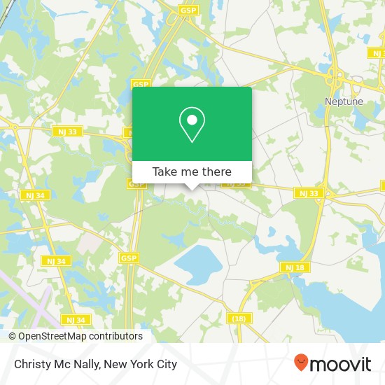 Mapa de Christy Mc Nally