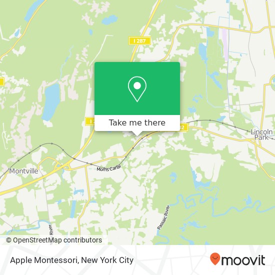 Apple Montessori map