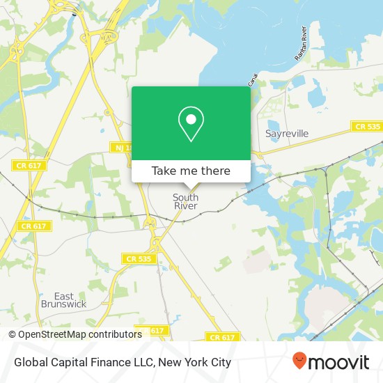 Mapa de Global Capital Finance LLC