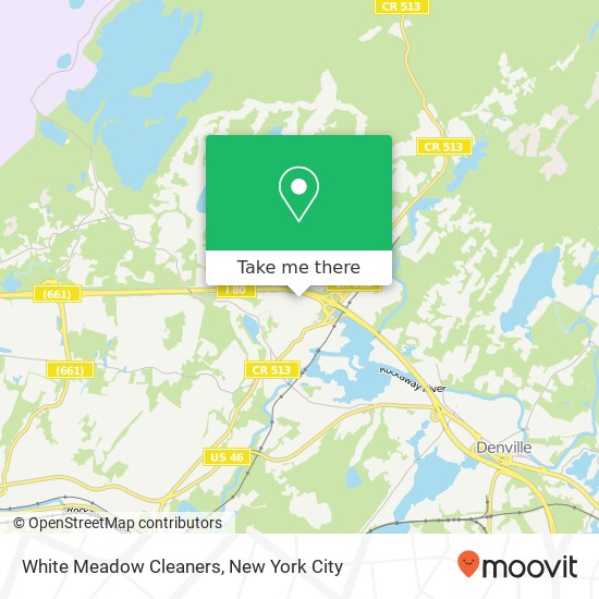 White Meadow Cleaners map