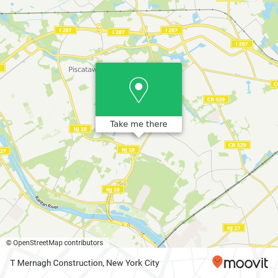 T Mernagh Construction map