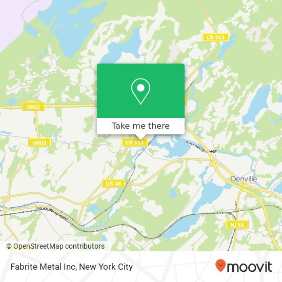 Mapa de Fabrite Metal Inc