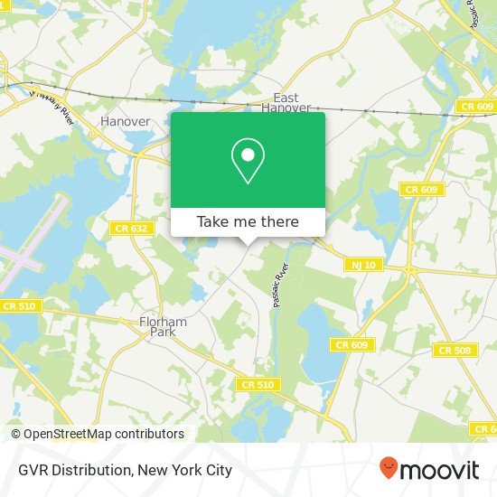 Mapa de GVR Distribution