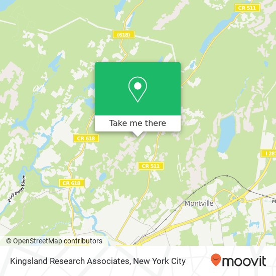 Mapa de Kingsland Research Associates