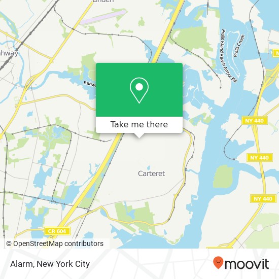 Alarm map