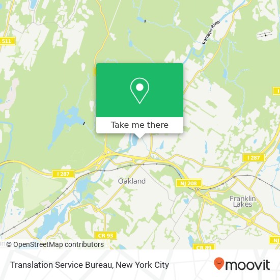 Mapa de Translation Service Bureau