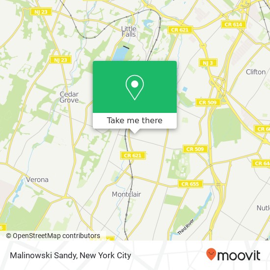 Mapa de Malinowski Sandy