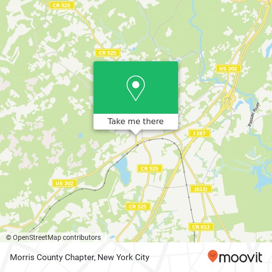 Morris County Chapter map
