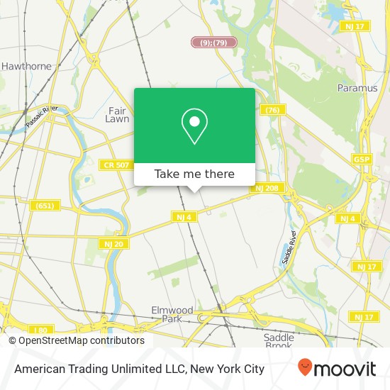 American Trading Unlimited LLC map