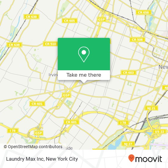 Laundry Max Inc map