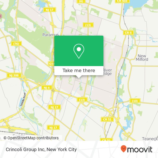 Crincoli Group Inc map