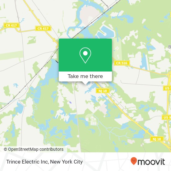 Mapa de Trince Electric Inc