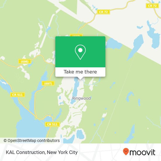 KAL Construction map