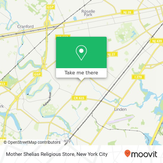 Mother Shelias Religious Store map