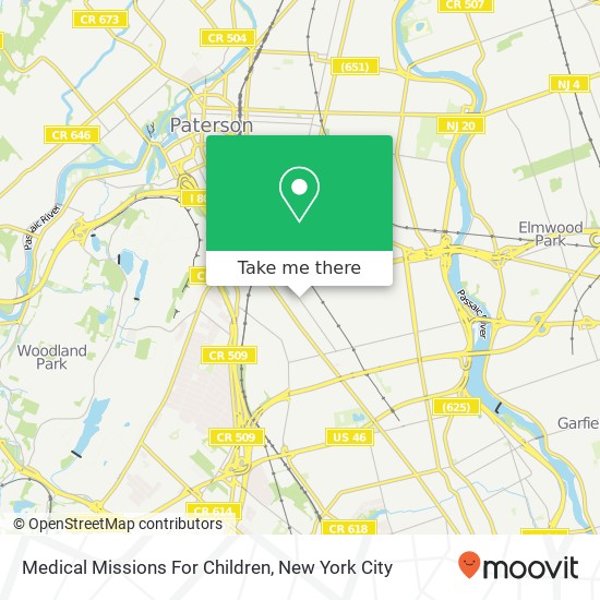 Medical Missions For Children map