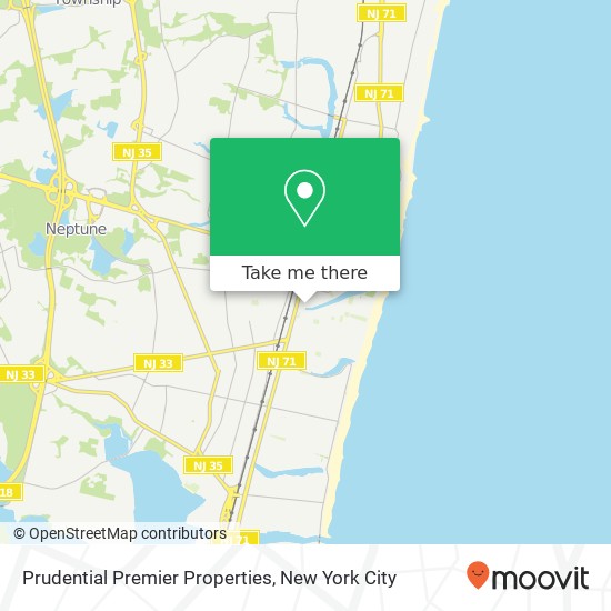 Prudential Premier Properties map