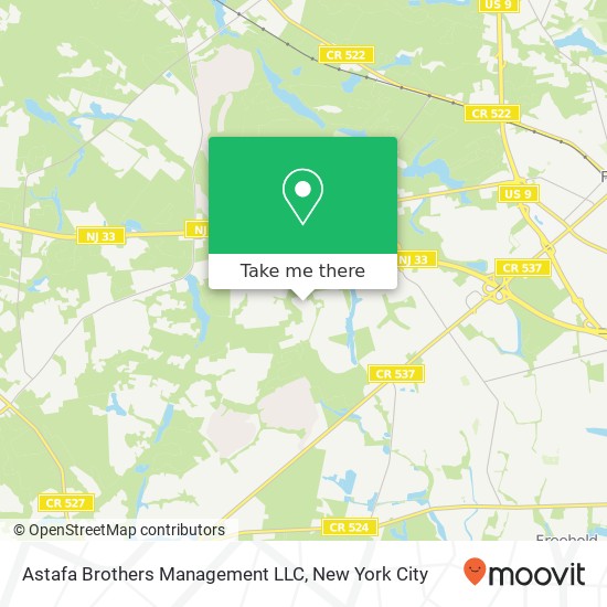 Astafa Brothers Management LLC map