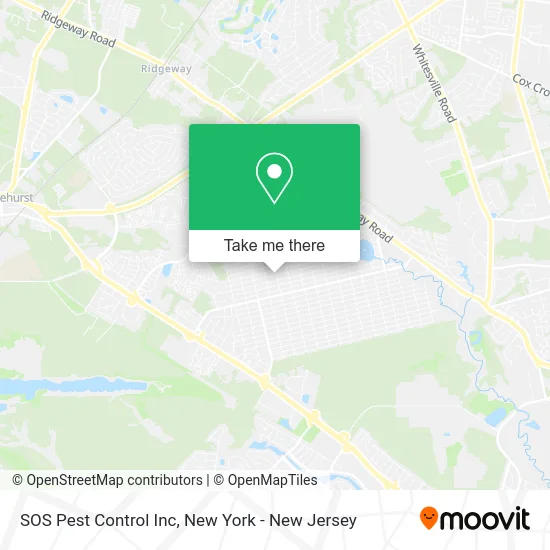 SOS Pest Control Inc map
