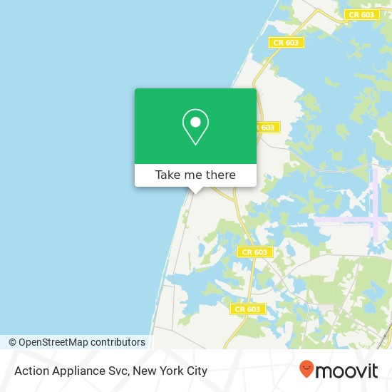 Action Appliance Svc map