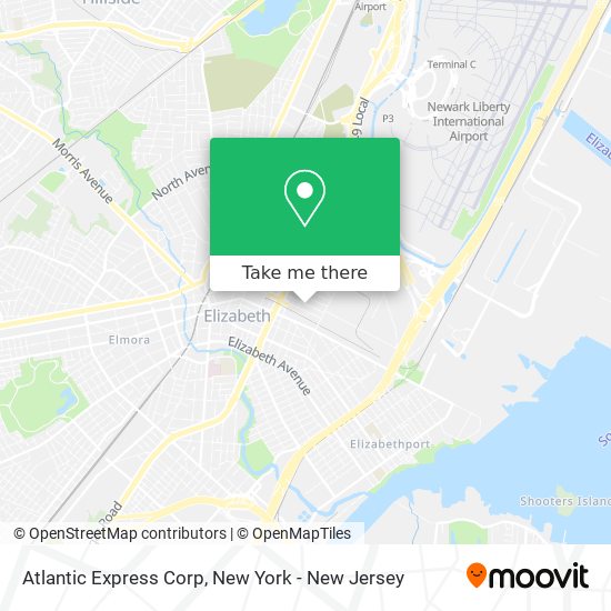 How to get to Atlantic Express Corp in Elizabeth, Nj by Bus, Train or  Subway?