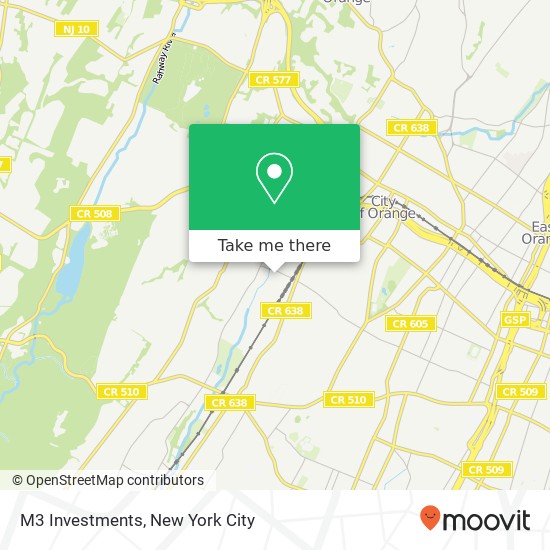 M3 Investments map