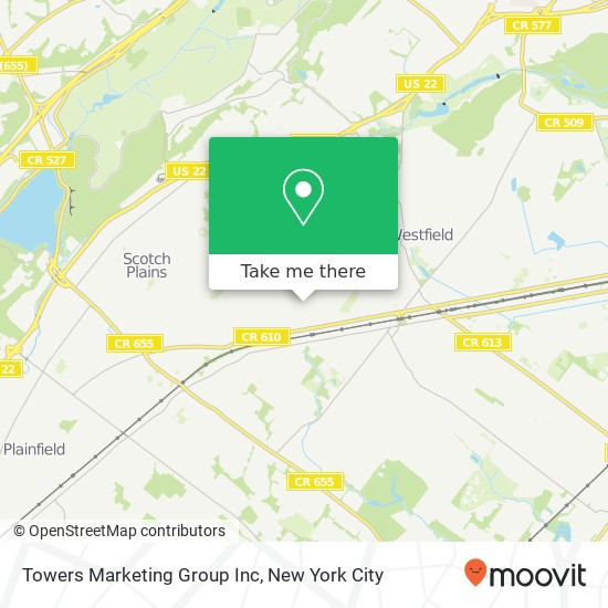 Mapa de Towers Marketing Group Inc