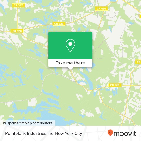 Mapa de Pointblank Industries Inc