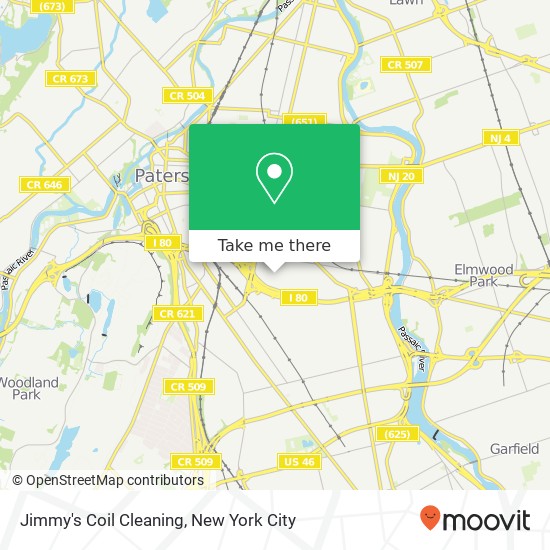 Mapa de Jimmy's Coil Cleaning