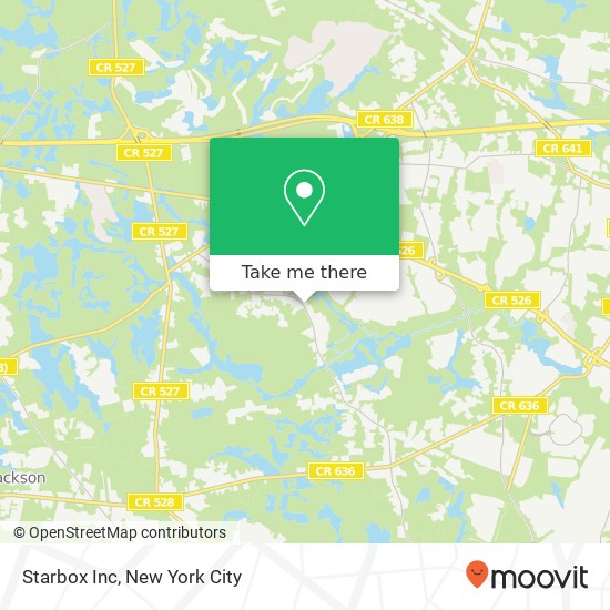 Mapa de Starbox Inc