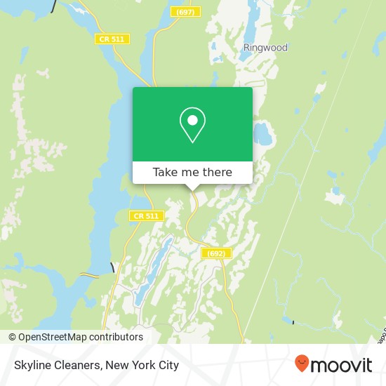 Skyline Cleaners map