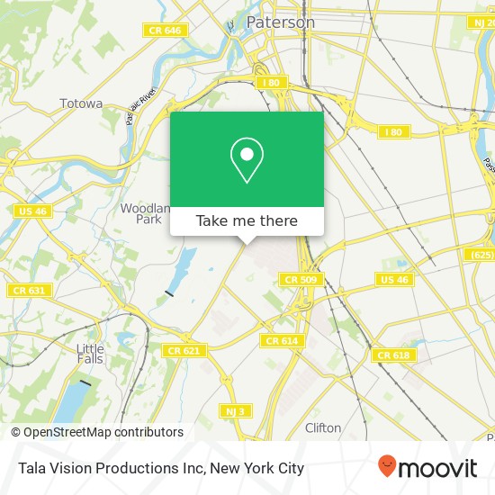 Tala Vision Productions Inc map