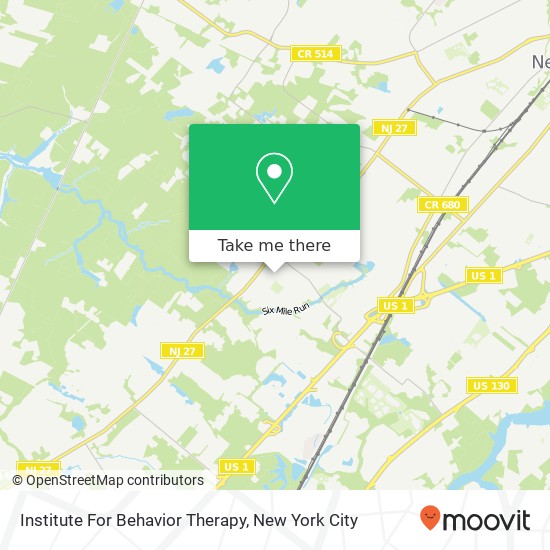 Mapa de Institute For Behavior Therapy