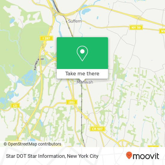 Star DOT Star Information map