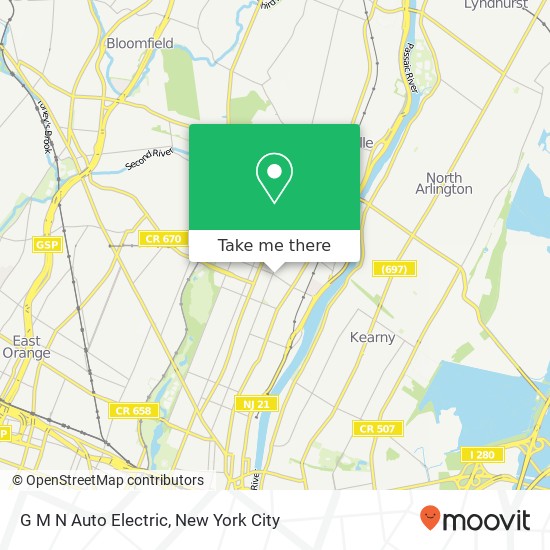 G M N Auto Electric map