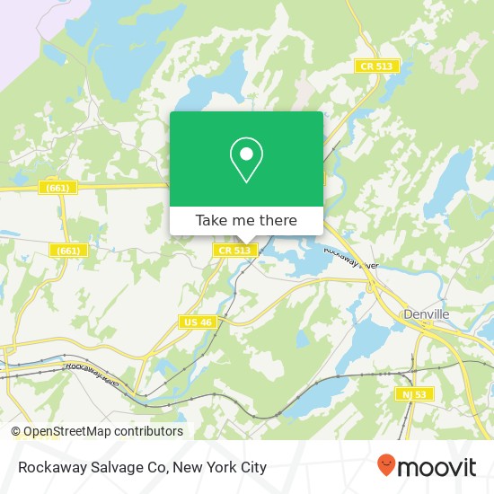 Mapa de Rockaway Salvage Co