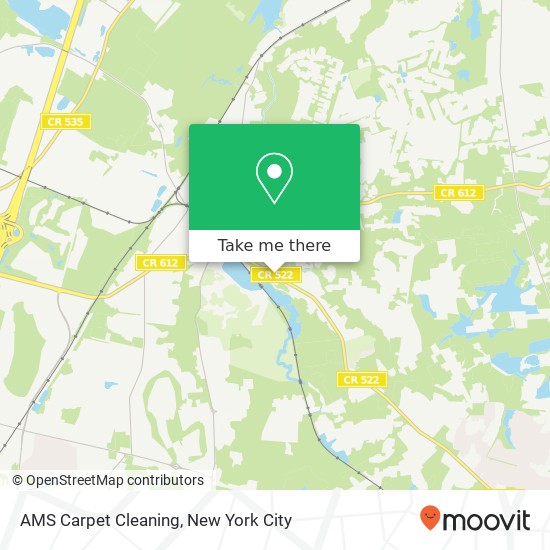 AMS Carpet Cleaning map