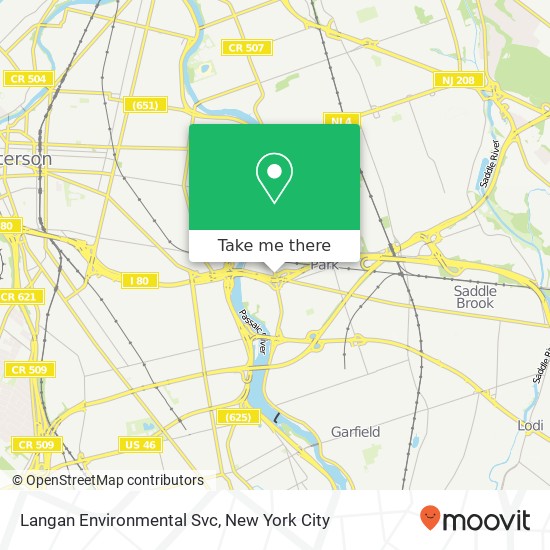 Langan Environmental Svc map