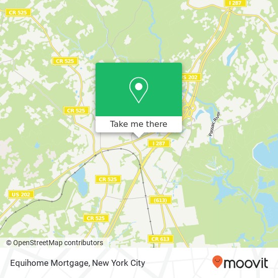 Equihome Mortgage map