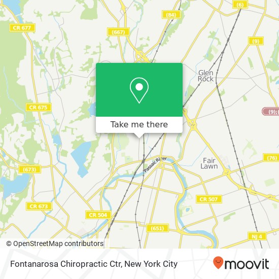 Mapa de Fontanarosa Chiropractic Ctr