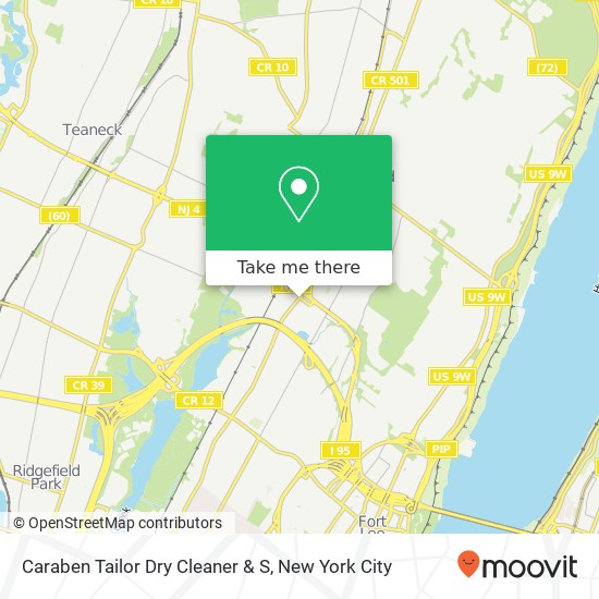 Caraben Tailor Dry Cleaner & S map