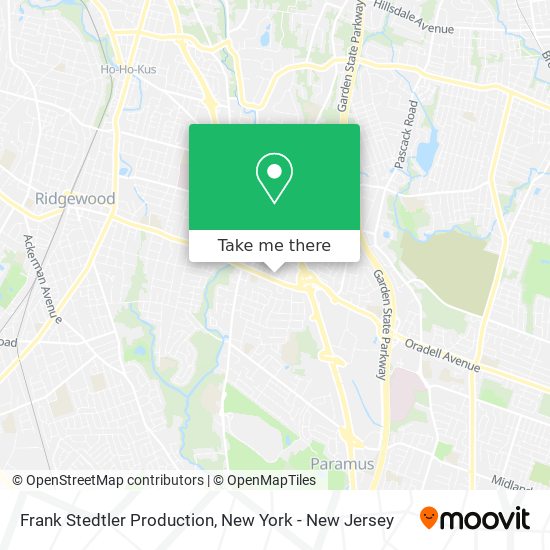 Frank Stedtler Production map