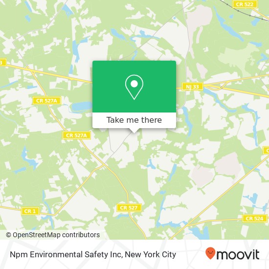 Mapa de Npm Environmental Safety Inc