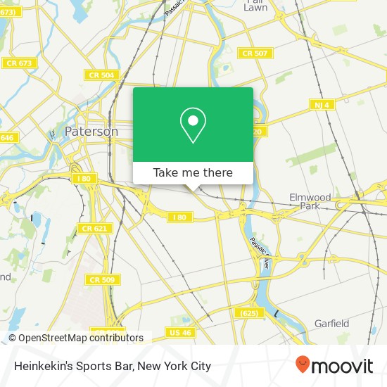 Mapa de Heinkekin's Sports Bar