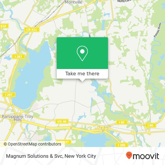 Magnum Solutions & Svc map